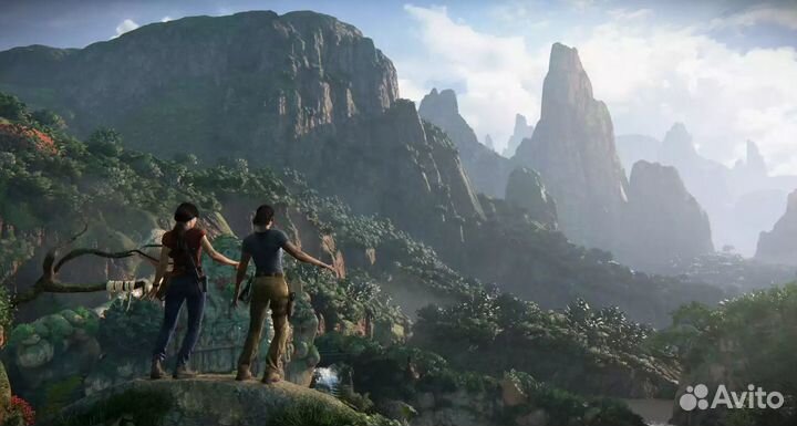 Uncharted 4 + The Lost Legacy 2 Игры PS4 На Русско