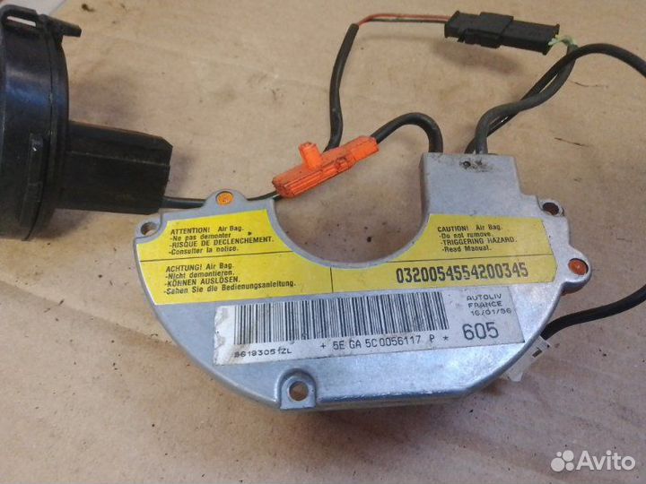 Шлейф подрулевой Peugeot 605