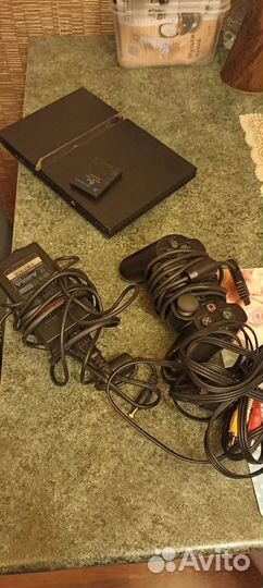 Игровая приставка sony playstation 2 slim
