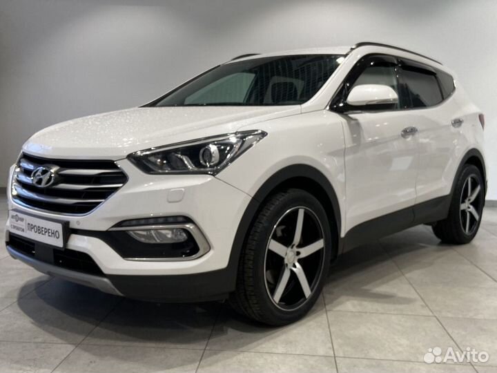 Hyundai Santa Fe 2.2 AT, 2015, 123 760 км