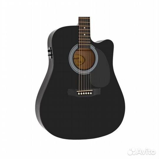 Squier SA-105CE Dreadnought Black(электроакустика)
