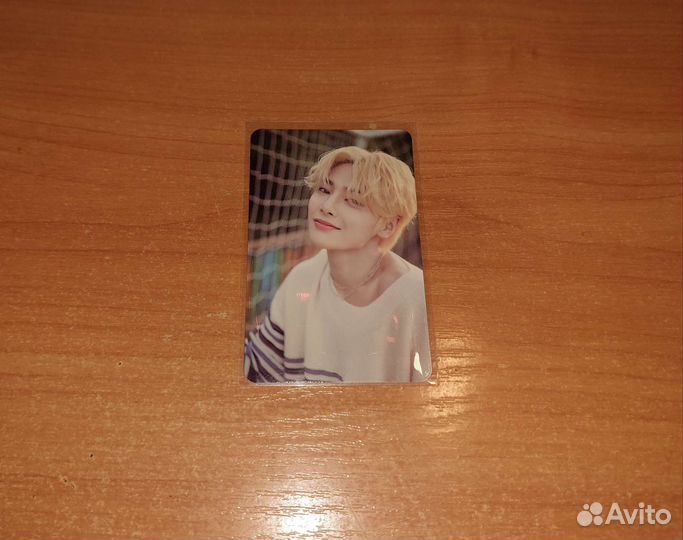 Stray kids stay in stay, карта из биндера Чонин