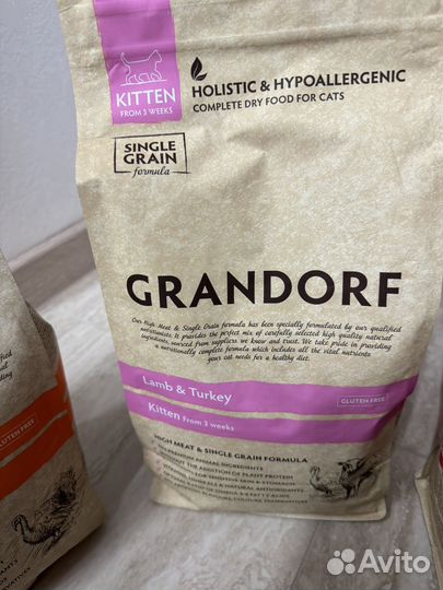 Корм для кошек Grandorf