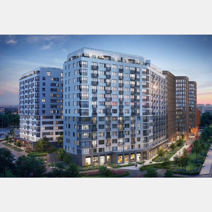 3-к. квартира, 105 м², 14/14 эт.