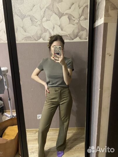 Брюки прямые