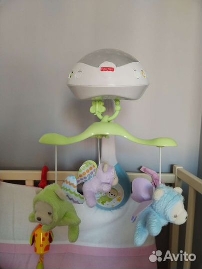 Мобиль на кроватку fisher price