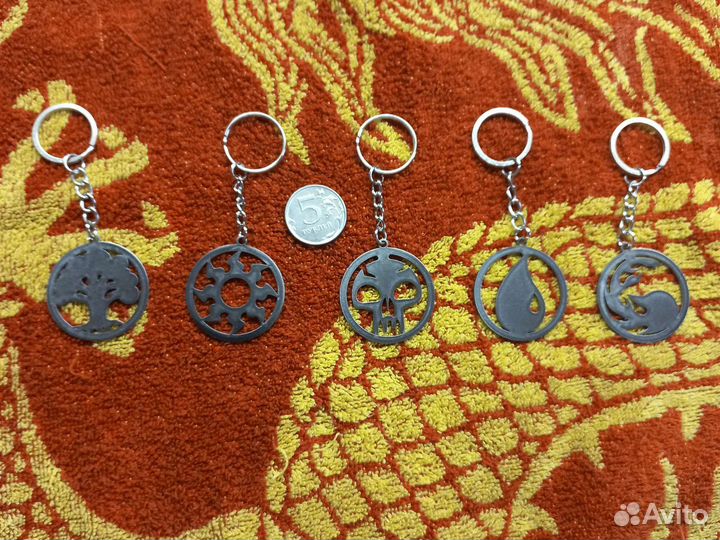 Брелки с символикой Magick the gatering