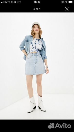 Джинсовая юбка Lives