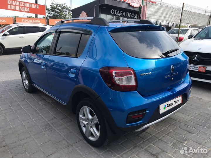 Renault Sandero Stepway 1.6 AT, 2018, 72 900 км