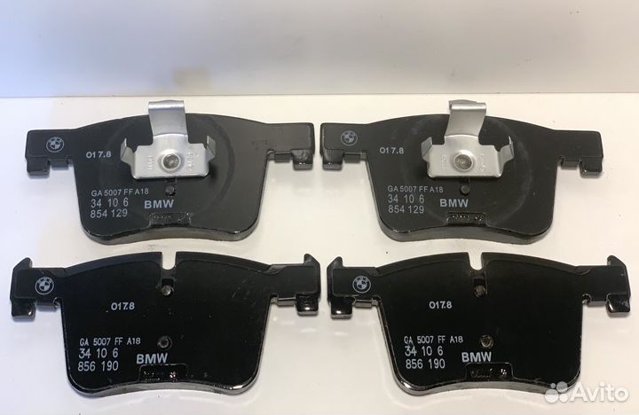 Оригинал BMW 34106859182 Колодки тормозные перед