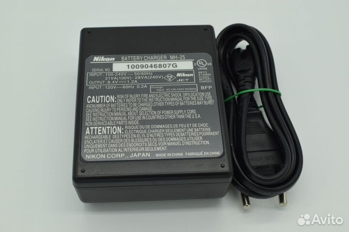 Зарядное устройство MH-25(EL15/EL15A) для Nikon D