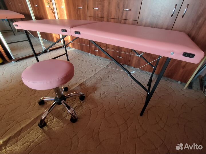 Кушетка косметологическая со стулом