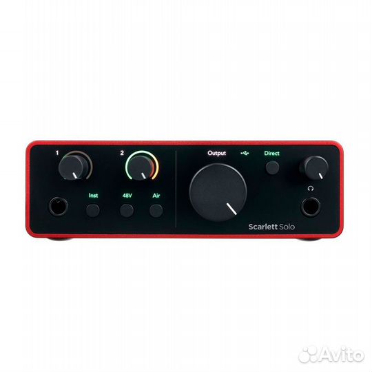 Focusrite Scarlett Solo 4th Gen Аудио-интерфейс