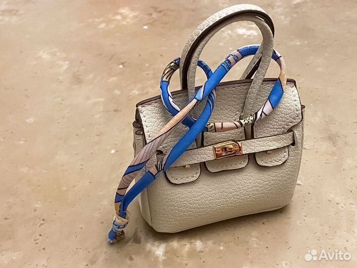 Чехол для наушников Airpods сумка Hermes Birkin