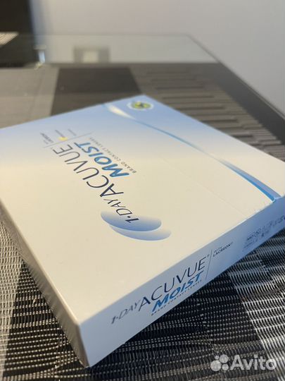 Линзы контактные acuvue moist однодневные