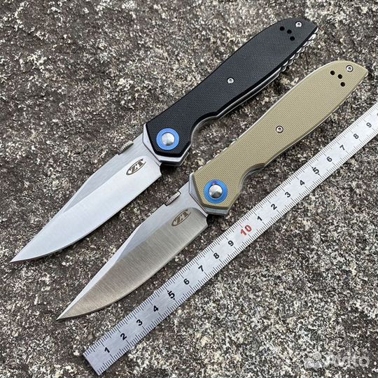 Нож складной ZT 0640 ст.D2 (микс) (чёрный)