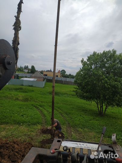 Бурение колодцев и септиков машиной