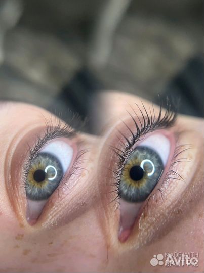 Ламинирование ресниц модель