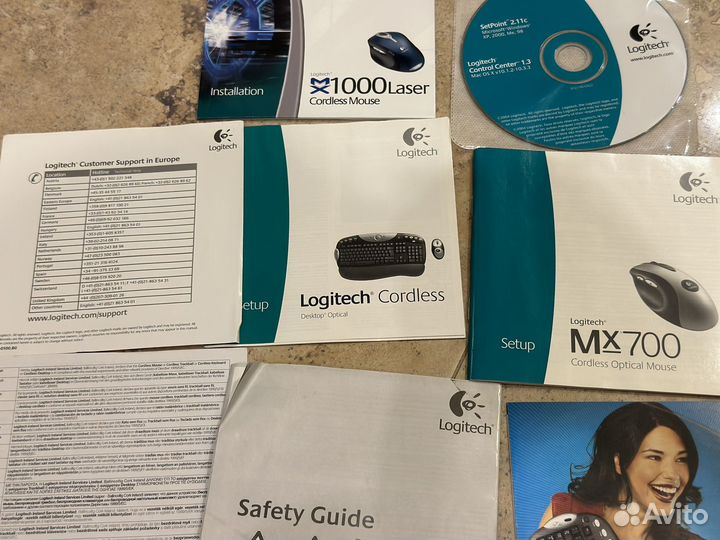 Диск Logitech SetPoint 2.11c logitech control