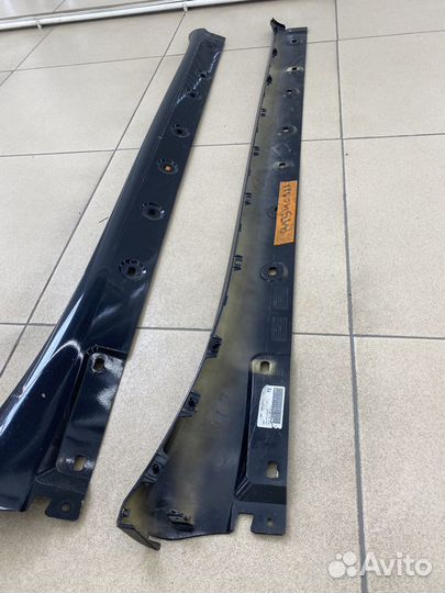 Пороги Porsche 911 Turbo S 991 2015