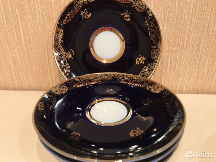 Кофейный набор кобальт лфз