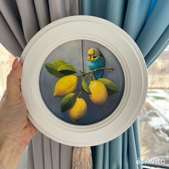 Интерьерная картина птица