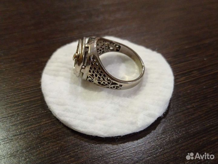 Мужская печатка серебро