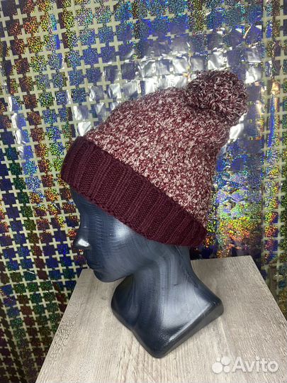 Шапка зимняя с помпоном