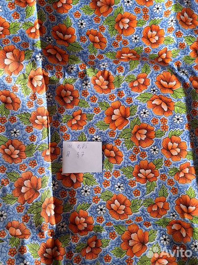 Новые отрезы тканей