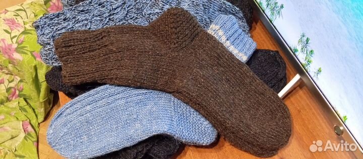 Шерстяные носки