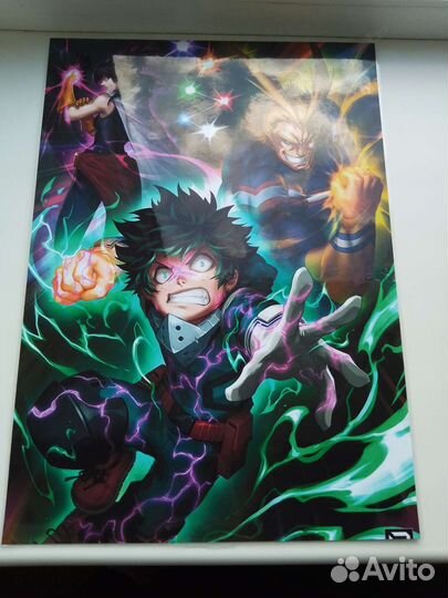 Постеры аниме/геншин