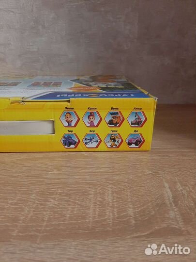 Настольная игра Турбозавры 6в1 мемо, пазлы,ходилка