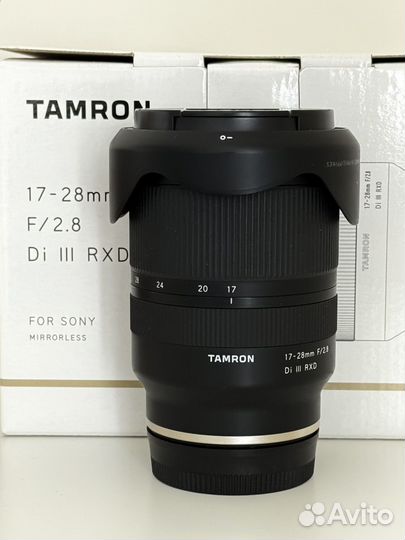 Tamron 17-28mm F2.8 Di III RXD Sony FE