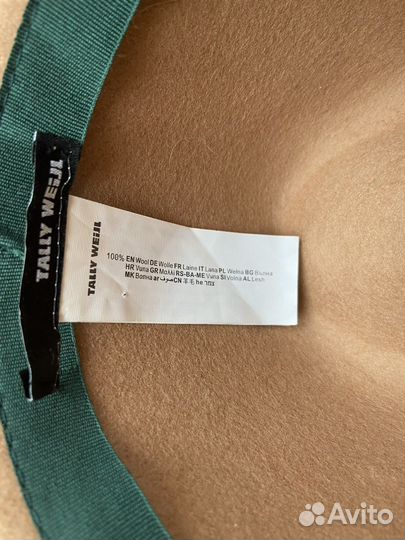 Шляпа из 100 шерсти