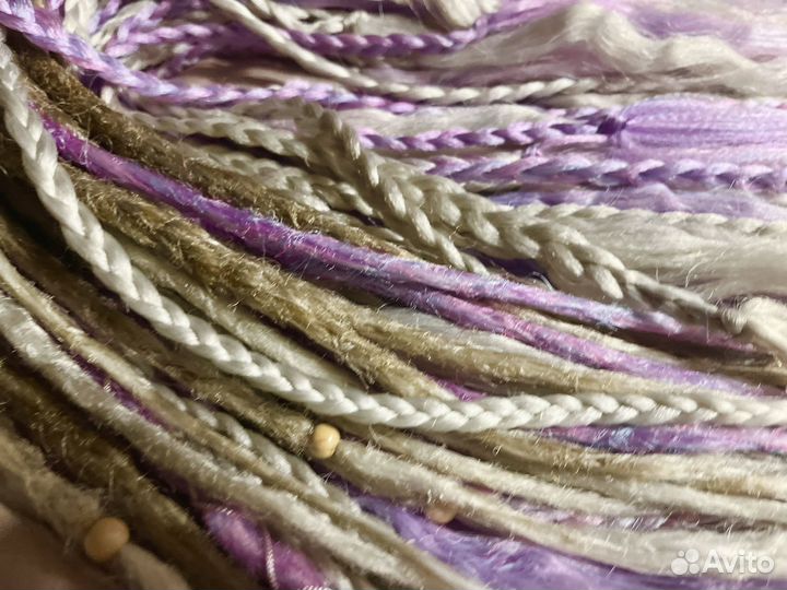 Де дреды/косы комплект новый