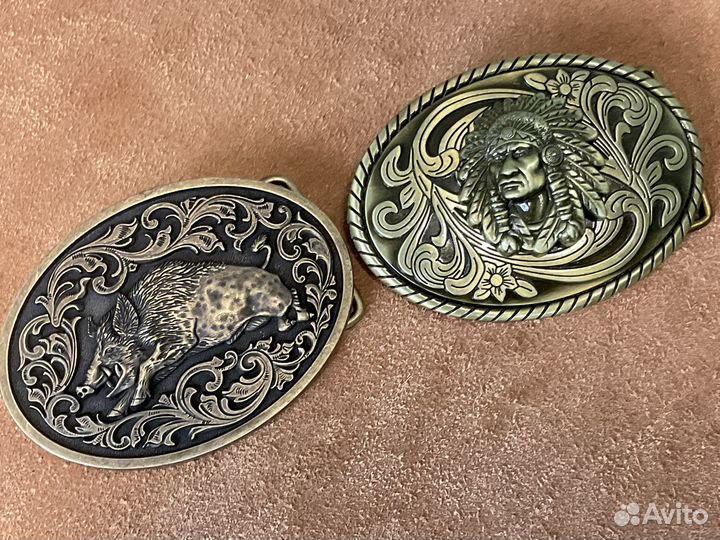 Пряжка (бляха) для ремня «Кабан» и «Индеец»