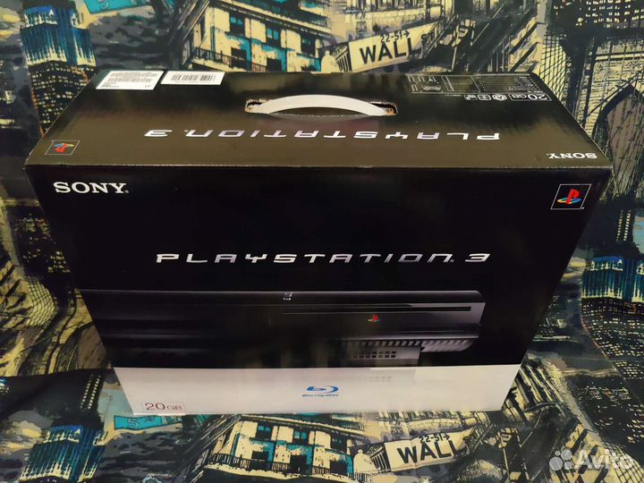 PlayStation 3 20gb japan новый комплект