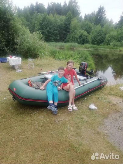 Лодка хантер 340