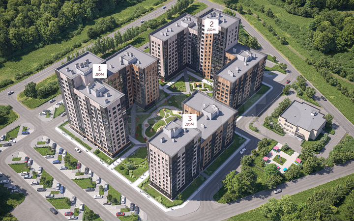 3-к. квартира, 62 м², 4/14 эт.