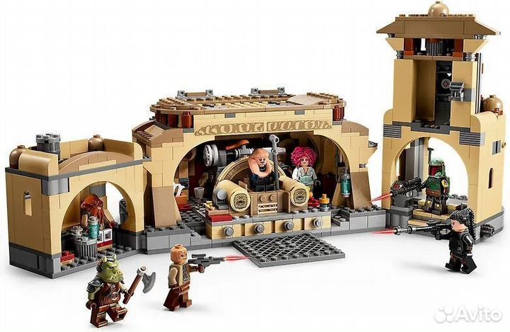 Lego Star Wars 75326 Тронный зал Бобы Фетта