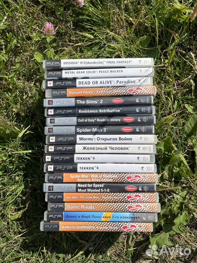 Диски для psp + катриджи ps vita