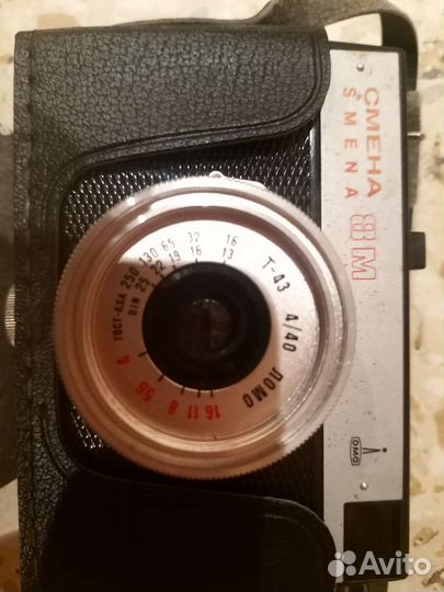 Плёночный фотоаппарат Смена (Ломо)