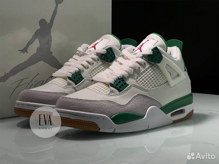 Кроссовки Nike SB X Air Jordan 4 'Pine Green'