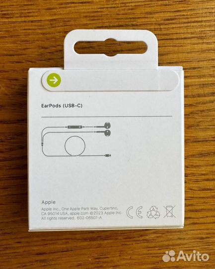 Наушники Apple EarPods USB-C (Type-C)