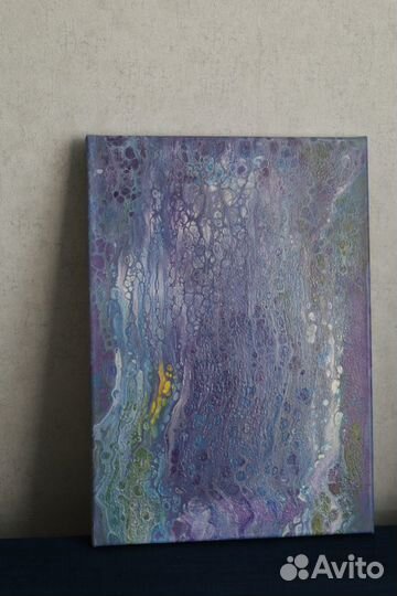 Картина акрилом на холсте