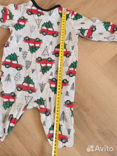 Слип для новорожденного мальчика 62 68