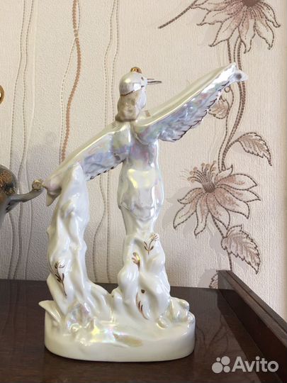 Статуэтка Балерина в образе птицы,Вербилки