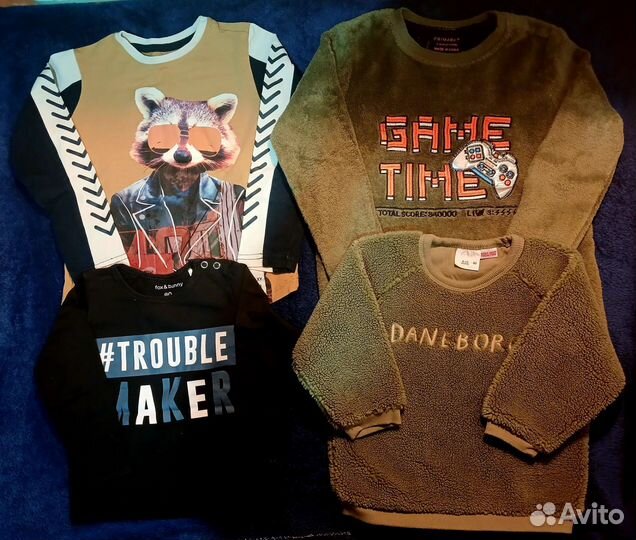 Лот одежды на мальчика (80-86)