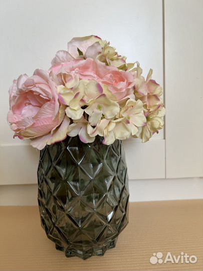 Искусственные цветы для декора бу