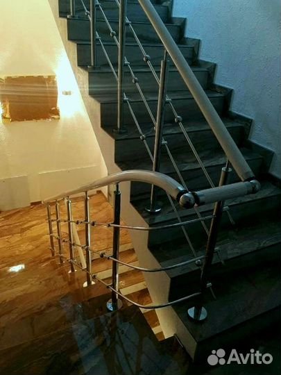 Перила из нержавейки